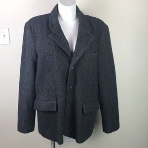 L.L. Bean 100% Shetland Wool Insulated Jacket